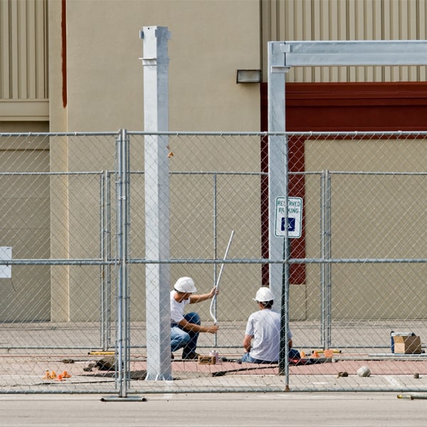 how long can i rent the temporary fence for my building site or event in Florence MA